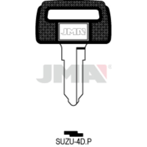 Chei Otel Plastic Negru SUZU-4D.P
